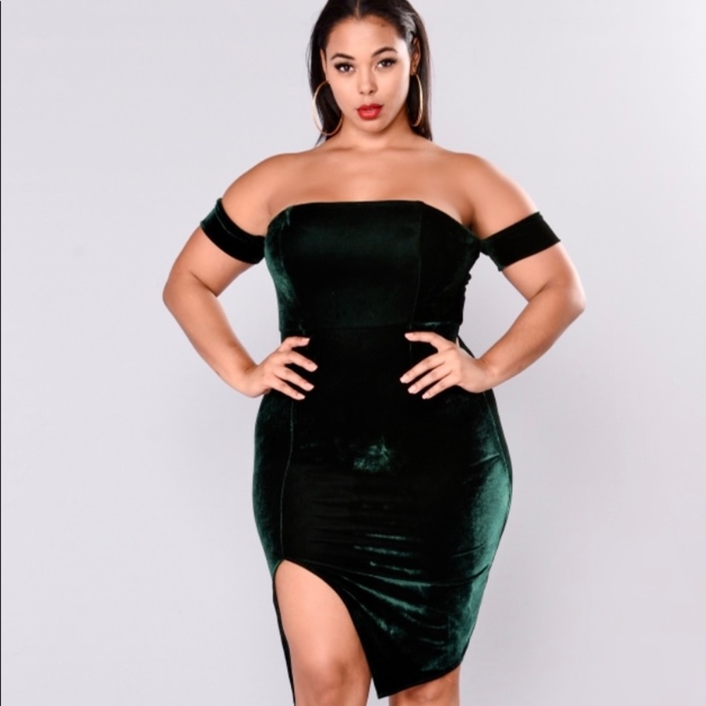 Velvet Fashion Nova dress